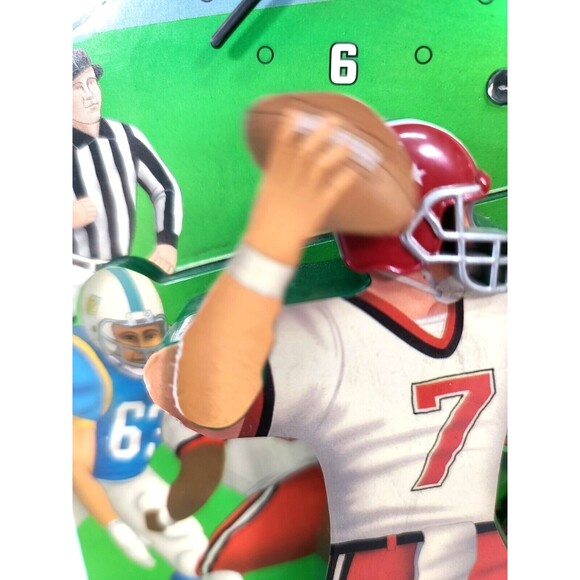 Vintage The Original Football Clock Electronic Lights & Sound Fun-Damental 1999 - Picture 10 of 11